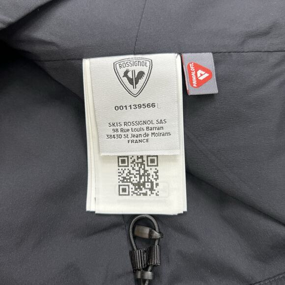 Rossignol Opside Jacket Size Large Womens Black Light Insulated Full Zip $230 - Picture 10 of 15